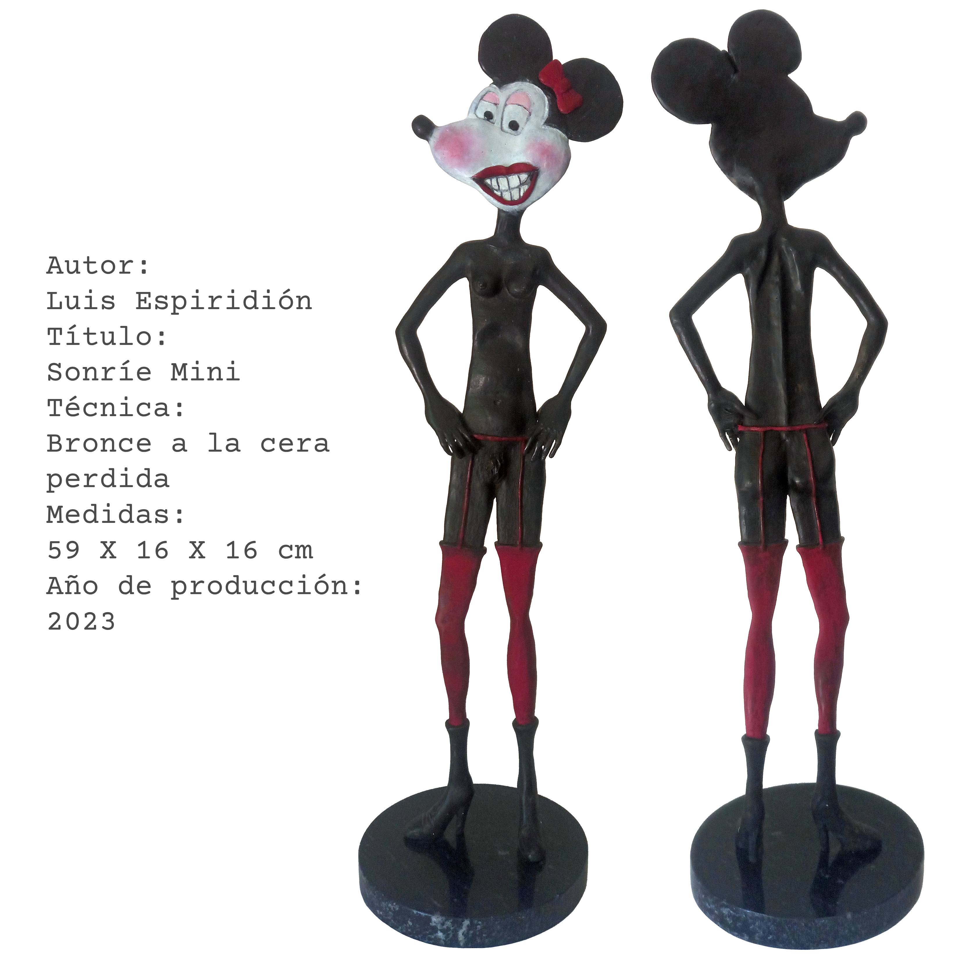 Sonríe — obra de Luis Espiridión con ficha técnica